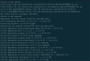 Installation de Docker sur Alpine Linux – Oleks IT Blog